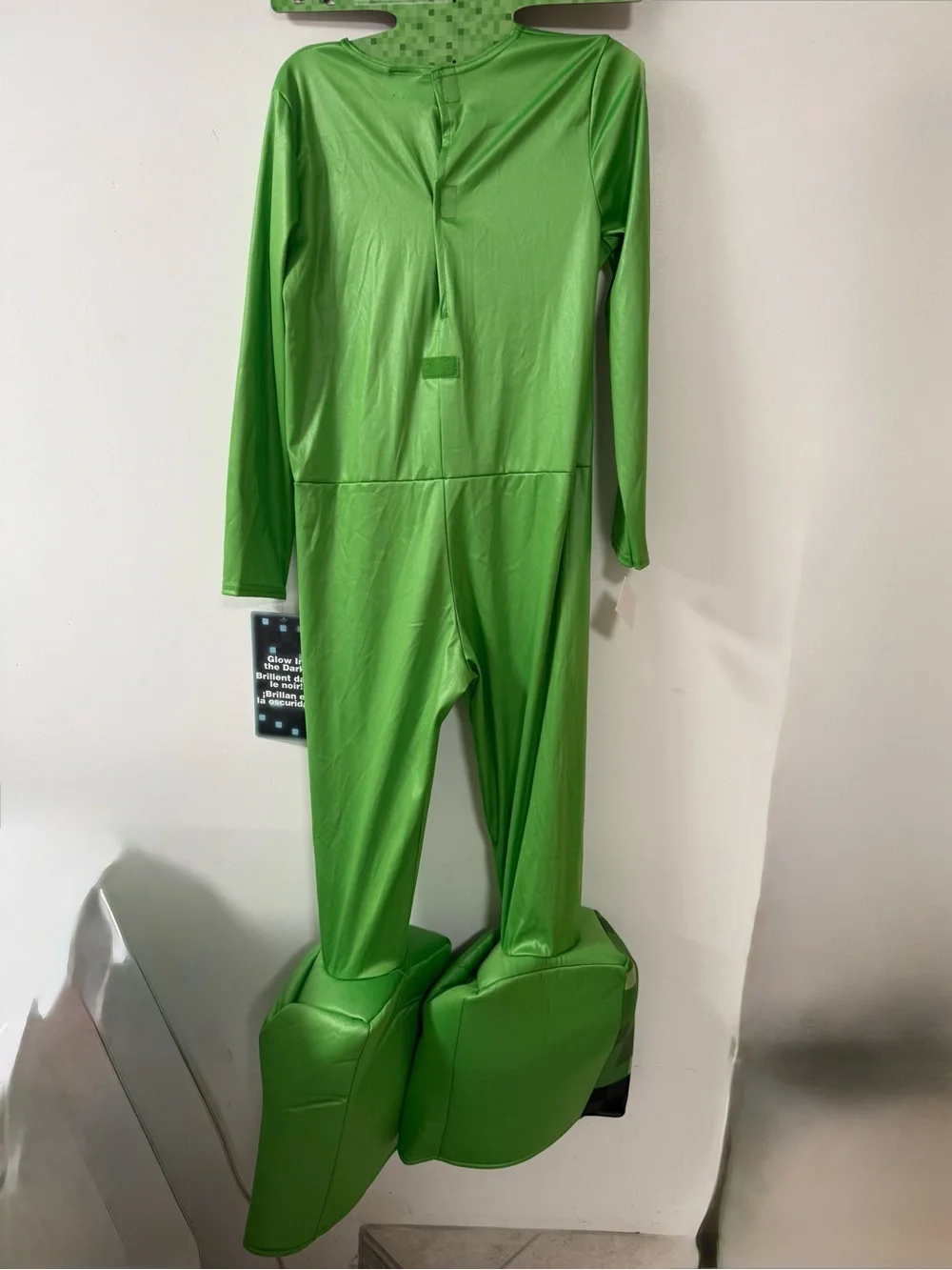 Kids Minecraft Green Creeper Costume